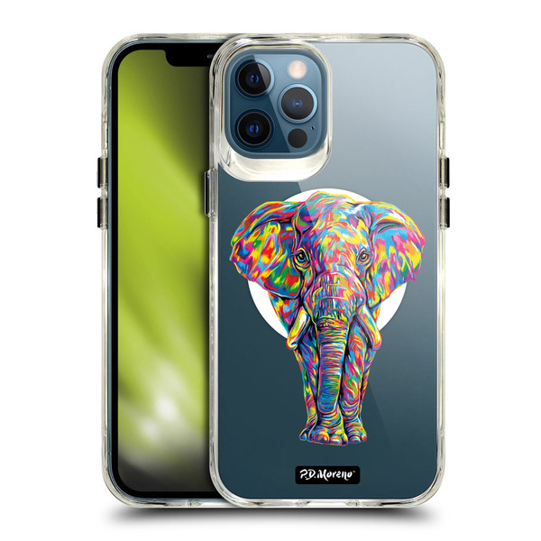 P.D. Moreno Gothic Art Elephant SHOCKPROOF BUMPER CASE COMPATIBLE WITH Apple iPhone 12 Pro Max & MAGSAFE