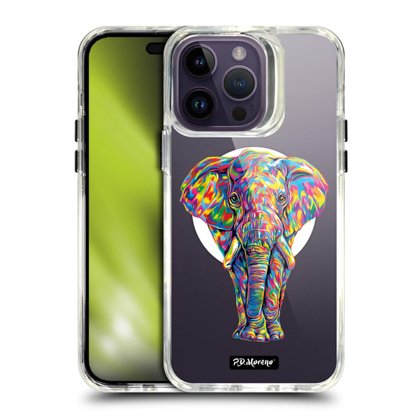 P.D. Moreno Gothic Art Elephant SHOCKPROOF BUMPER CASE COMPATIBLE WITH Apple iPhone 14 Pro Max & MAGSAFE