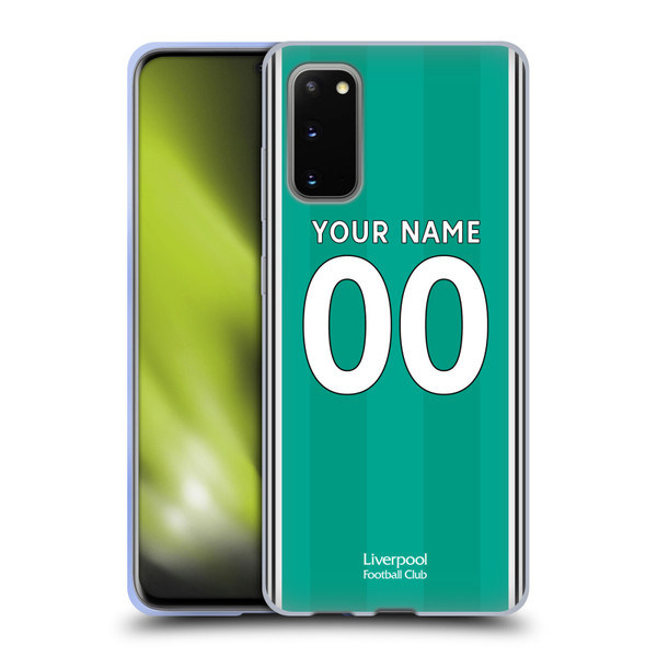 Custom Customised Personalised Liverpool Football Club 2025/26 Kit Third Soft Gel Case for Samsung Galaxy S20 / S20 5G