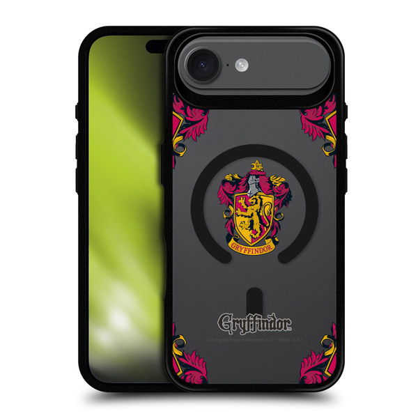 Harry Potter Houses Gryffindor BLACK SHOCKPROOF BUMPER CASE COMPATIBLE WITH Apple iPhone 17 Air & MAGSAFE