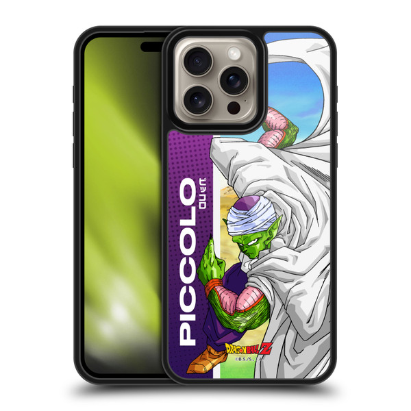 Dragon Ball Z Saiyan Arc Characters Piccolo Gel Armour Case For Apple iPhone 16 Pro Max