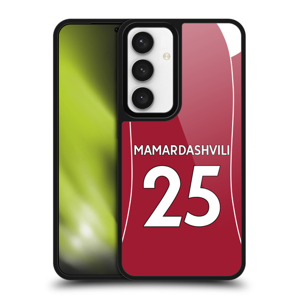 Liverpool Football Club 2025/26 Players Home Kit 1st Group Giorgi Mamardashvili Gel Armour Case For Samsung Galaxy S24 5G