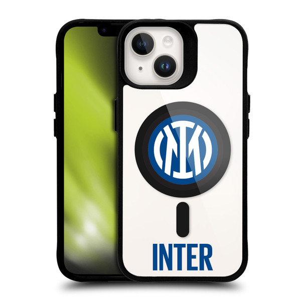 Fc Internazionale Milano Logo Icon Crest Inter BLACK SHOCKPROOF BUMPER CASE COMPATIBLE WITH  & MAGSAFE Apple iPhone 14