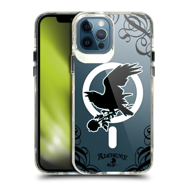 Alchemy Gothic Gothic Art Nevermore SHOCKPROOF BUMPER CASE COMPATIBLE WITH  & MAGSAFE Apple iPhone 12 / iPhone 12 Pro