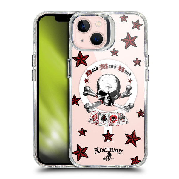 Alchemy Gothic Gothic Art Dead Man's Hand SHOCKPROOF BUMPER CASE COMPATIBLE WITH  & MAGSAFE Apple iPhone 13
