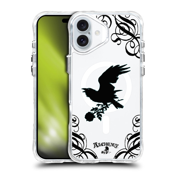 Alchemy Gothic Gothic Art Nevermore SHOCKPROOF BUMPER CASE COMPATIBLE WITH  & MAGSAFE Apple iPhone 16 Plus