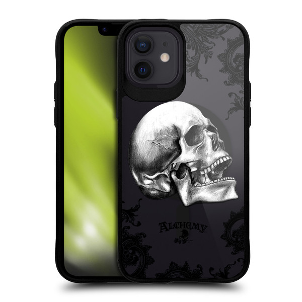 Alchemy Gothic Gothic Art De Profundis BLACK SHOCKPROOF BUMPER CASE COMPATIBLE WITH Apple iPhone 12 / iPhone 12 Pro & MAGSAFE
