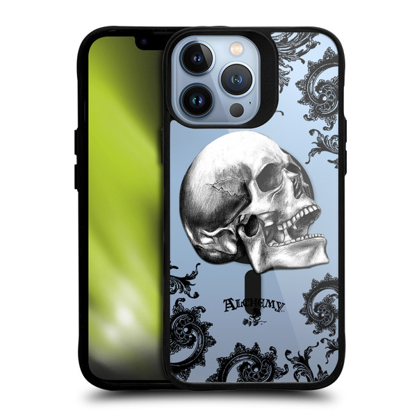 Alchemy Gothic Gothic Art De Profundis BLACK SHOCKPROOF BUMPER CASE COMPATIBLE WITH Apple iPhone 13 Pro Max & MAGSAFE