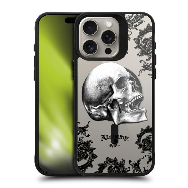 Alchemy Gothic Gothic Art De Profundis BLACK SHOCKPROOF BUMPER CASE COMPATIBLE WITH Apple iPhone 15 Pro Max & MAGSAFE