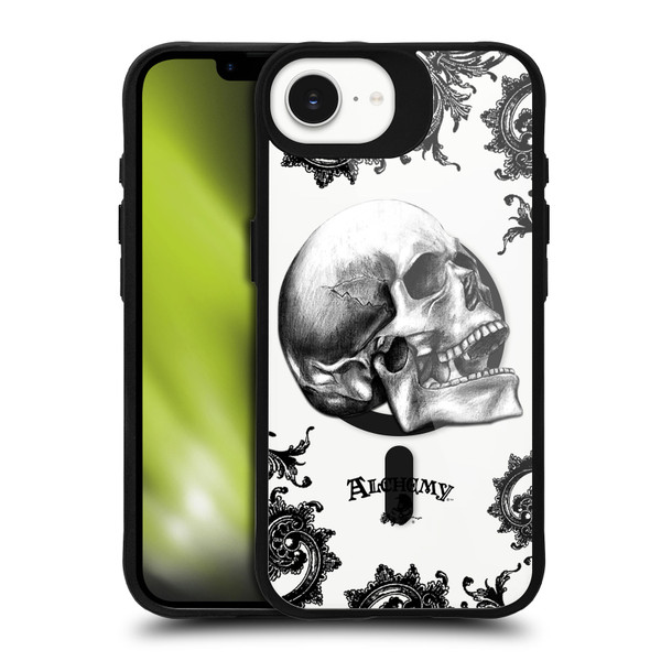 Alchemy Gothic Gothic Art De Profundis BLACK SHOCKPROOF BUMPER CASE COMPATIBLE WITH Apple iPhone 16e / Apple iPhone 17e & MAGSAFE
