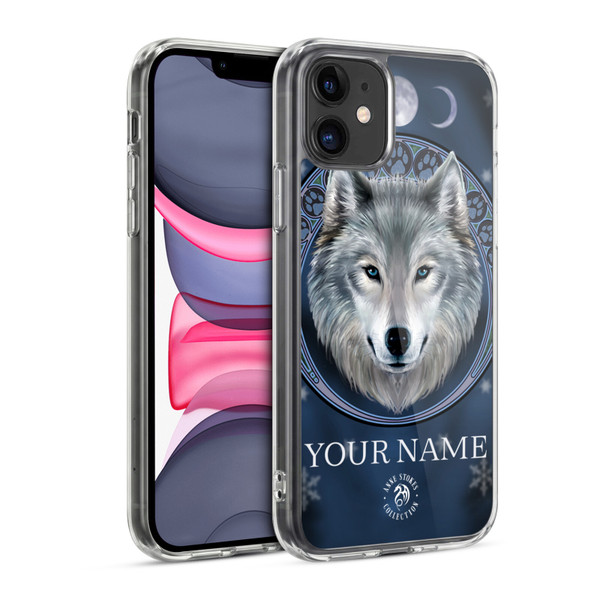 Custom Customised Personalised Anne Stokes Art Lunar Soft Gel Case for Apple iPhone 11