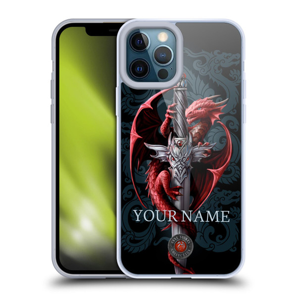 Custom Customised Personalised Anne Stokes Art Dagger Soft Gel Case for Apple iPhone 12 Pro Max