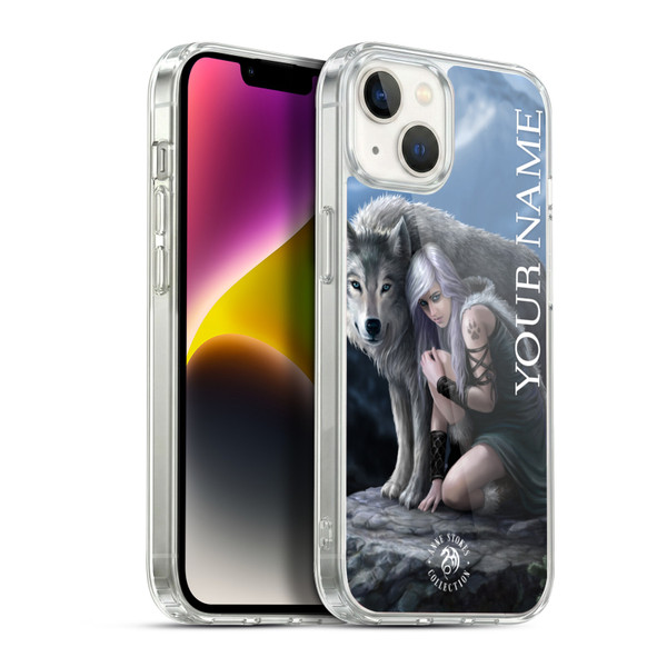 Custom Customised Personalised Anne Stokes Art Protector Soft Gel Case for Apple iPhone 14 Plus & MagSafe