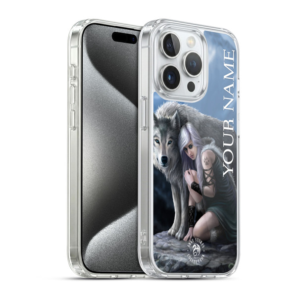 Custom Customised Personalised Anne Stokes Art Protector Soft Gel Case for Apple iPhone 15 Pro & MagSafe