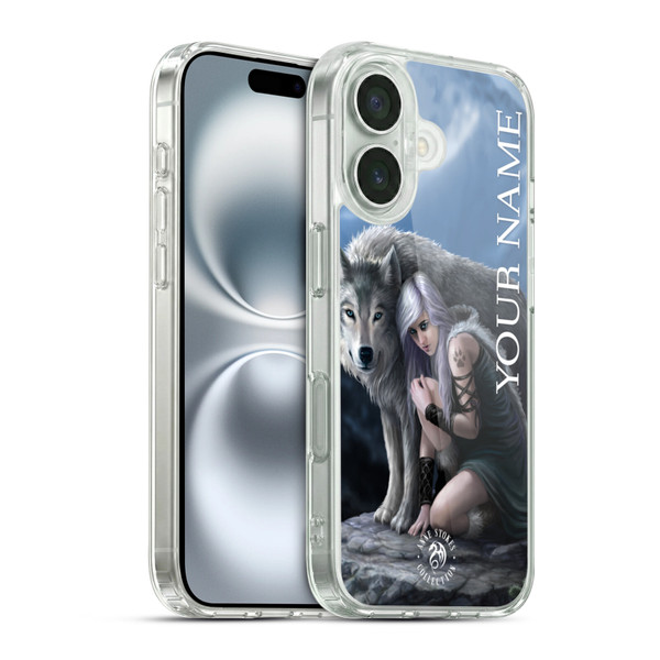 Custom Customised Personalised Anne Stokes Art Protector Soft Gel Case for Apple iPhone 16 & MagSafe
