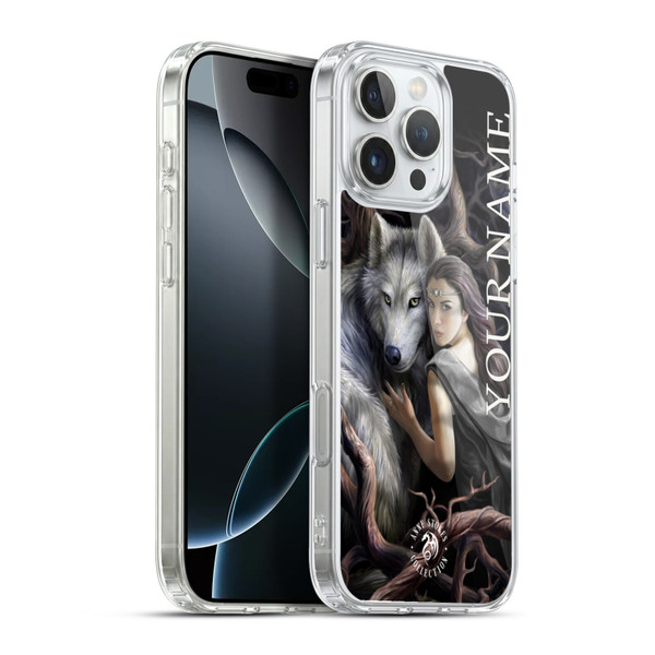 Custom Customised Personalised Anne Stokes Art Soul Bond Soft Gel Case for Apple iPhone 16 Pro Max & MagSafe