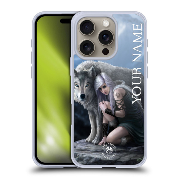 Custom Customised Personalised Anne Stokes Art Protector Soft Gel Case for Apple iPhone 16 Pro
