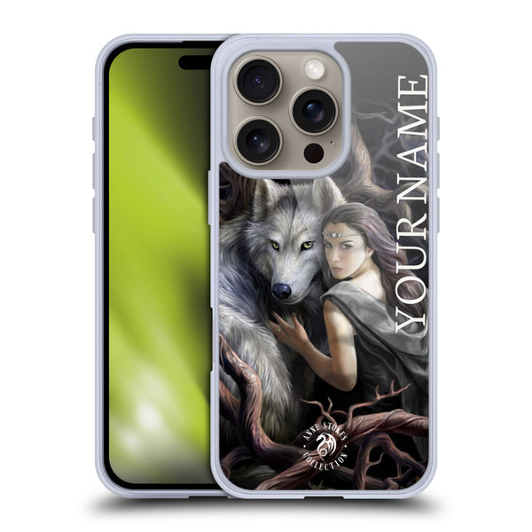 Custom Customised Personalised Anne Stokes Art Soul Bond Soft Gel Case for Apple iPhone 16 Pro