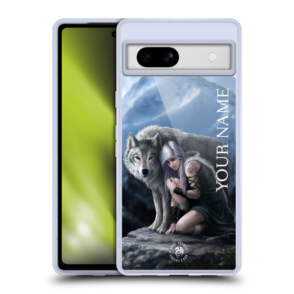 Custom Customised Personalised Anne Stokes Art Protector Soft Gel Case for Google Pixel 7a
