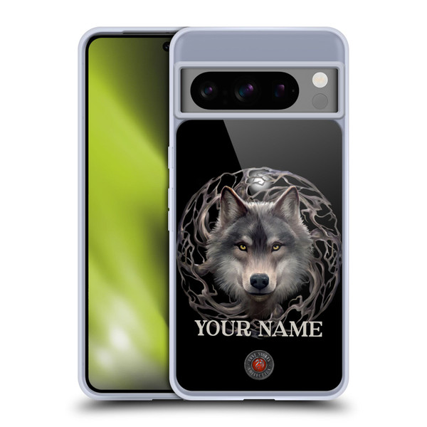 Custom Customised Personalised Anne Stokes Art Night Forest Soft Gel Case for Google Pixel 8 Pro