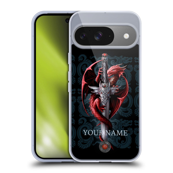 Custom Customised Personalised Anne Stokes Art Dagger Soft Gel Case for Google Pixel 9 / Pixel 9 Pro