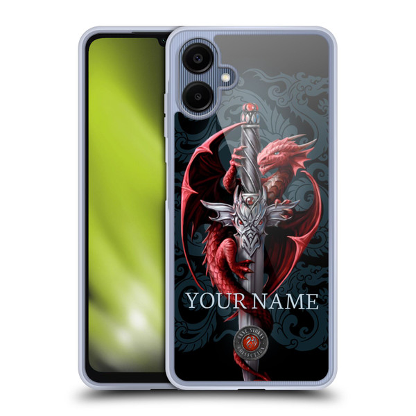Custom Customised Personalised Anne Stokes Art Dagger Soft Gel Case for Samsung Galaxy A06 4G