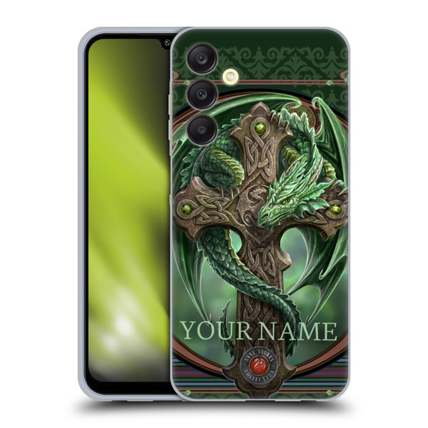 Custom Customised Personalised Anne Stokes Art Woodland Guardian Soft Gel Case for Samsung Galaxy A25 5G