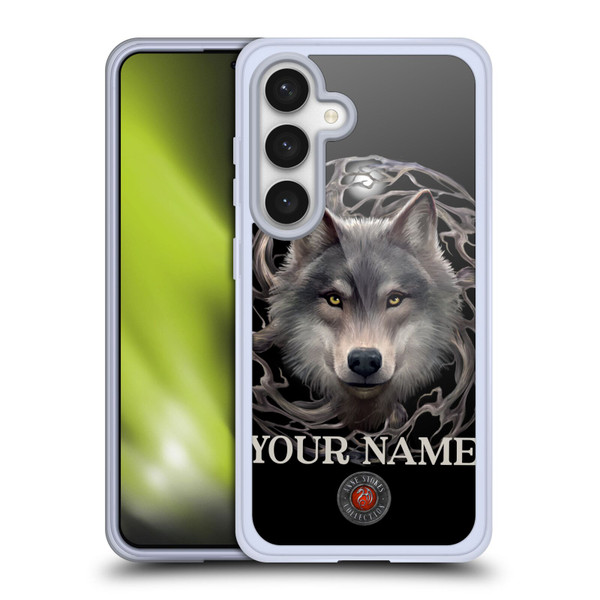Custom Customised Personalised Anne Stokes Art Night Forest Soft Gel Case for Samsung Galaxy S24 5G