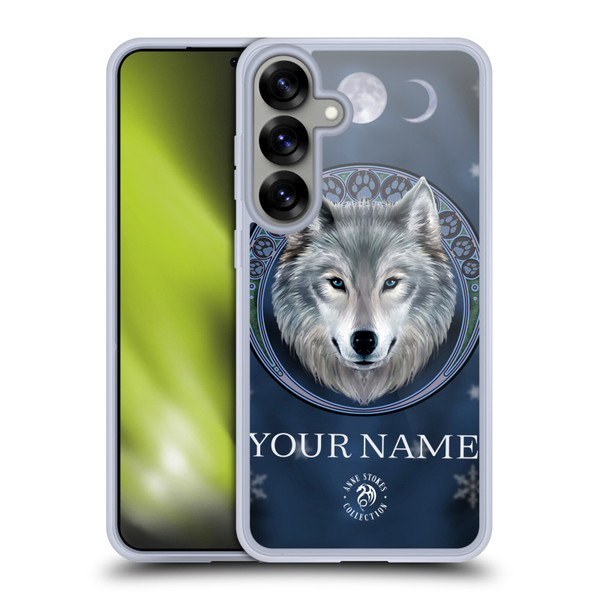 Custom Customised Personalised Anne Stokes Art Lunar Soft Gel Case for Samsung Galaxy S25+
