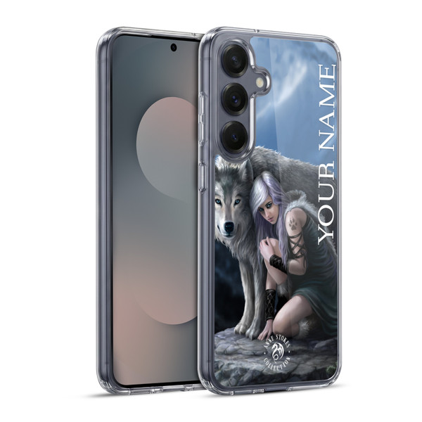 Custom Customised Personalised Anne Stokes Art Protector Soft Gel Case for Samsung Galaxy S25+ & MagSafe