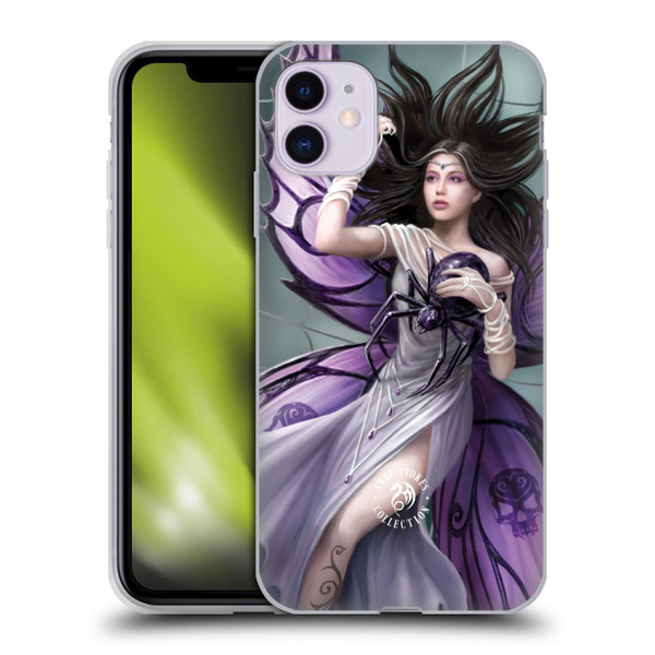Anne Stokes Dark Hearts Silk Lure Soft Gel Case for Apple iPhone 11