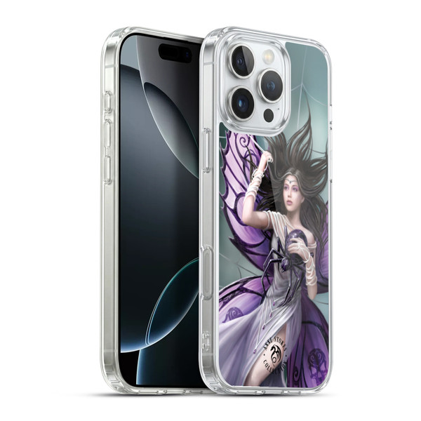 Anne Stokes Dark Hearts Silk Lure Soft Gel Case for Apple iPhone 16 Pro Max & MagSafe