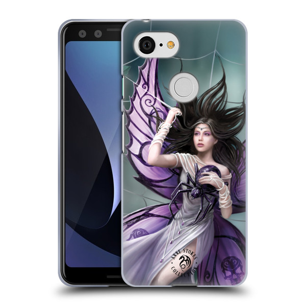 Anne Stokes Dark Hearts Silk Lure Soft Gel Case for Google Pixel 3