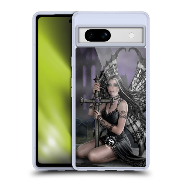 Anne Stokes Dark Hearts Lost Love Soft Gel Case for Google Pixel 7a