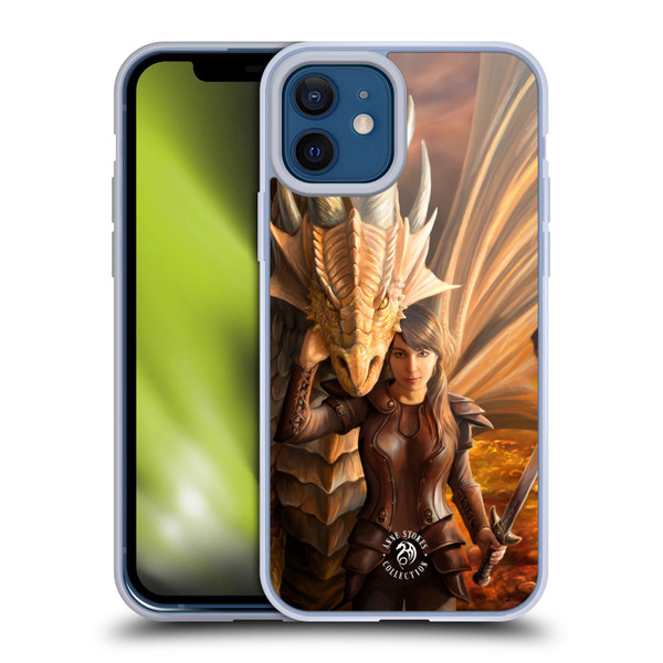 Anne Stokes Dragons 2 Inner Strength Soft Gel Case for Apple iPhone 12 / iPhone 12 Pro