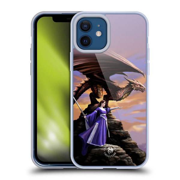 Anne Stokes Dragons 2 Sentinel Soft Gel Case for Apple iPhone 12 / iPhone 12 Pro