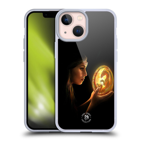 Anne Stokes Dragons 2 Beginnings Soft Gel Case for Apple iPhone 13 Mini