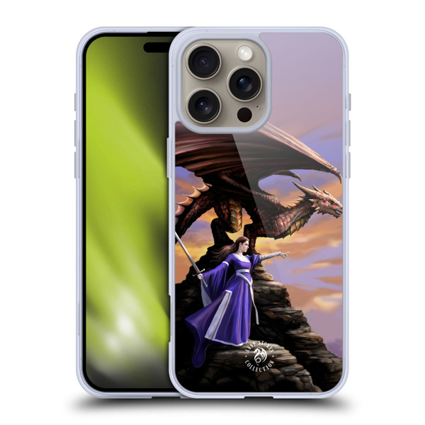 Anne Stokes Dragons 2 Sentinel Soft Gel Case for Apple iPhone 16 Pro Max