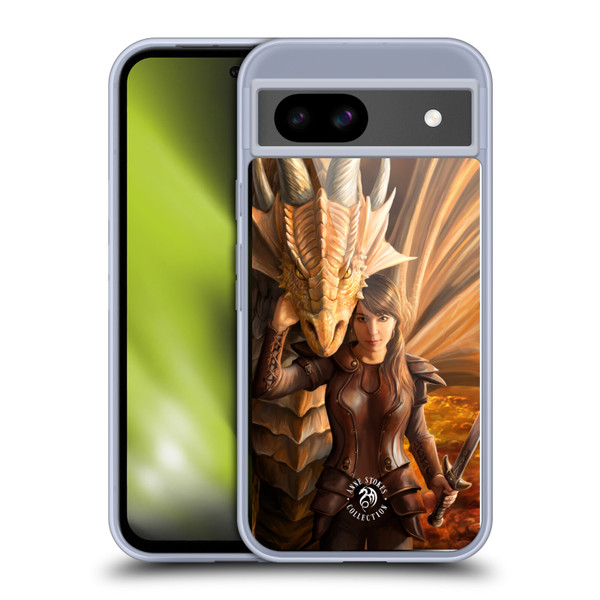 Anne Stokes Dragons 2 Inner Strength Soft Gel Case for Google Pixel 8a