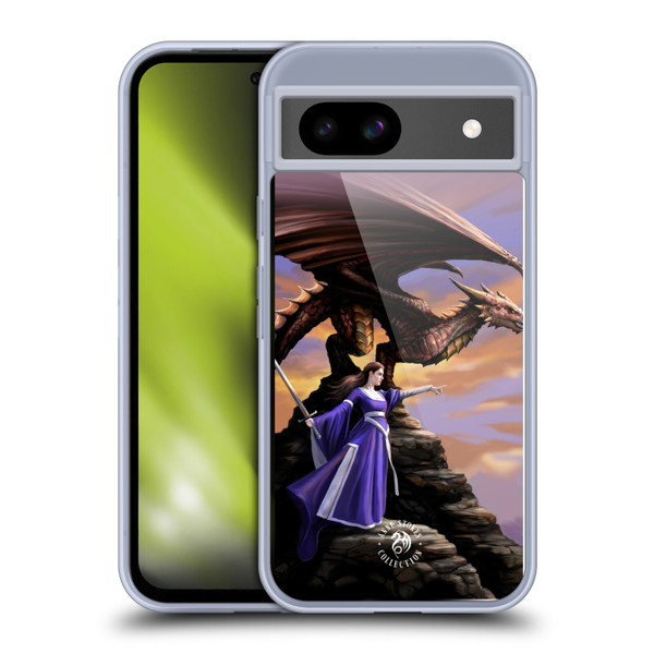 Anne Stokes Dragons 2 Sentinel Soft Gel Case for Google Pixel 8a