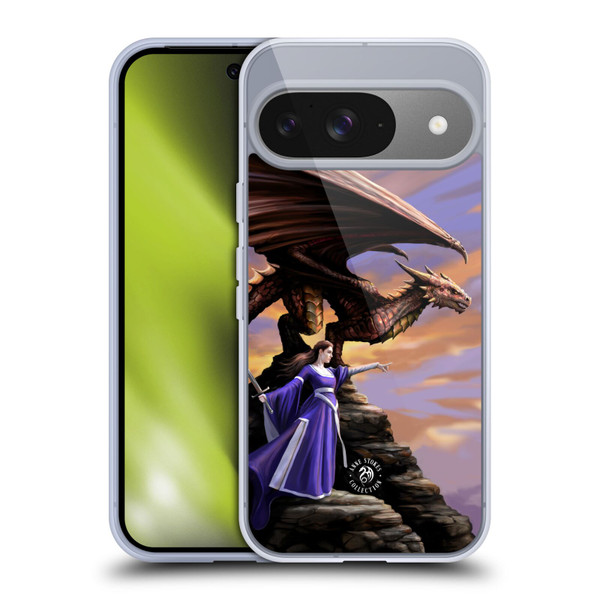 Anne Stokes Dragons 2 Sentinel Soft Gel Case for Google Pixel 9 / Pixel 9 Pro