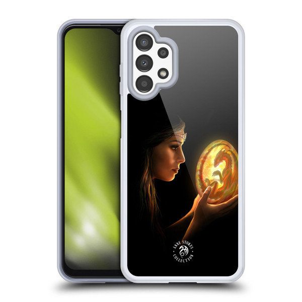 Anne Stokes Dragons 2 Beginnings Soft Gel Case for Samsung Galaxy A13 (2022)