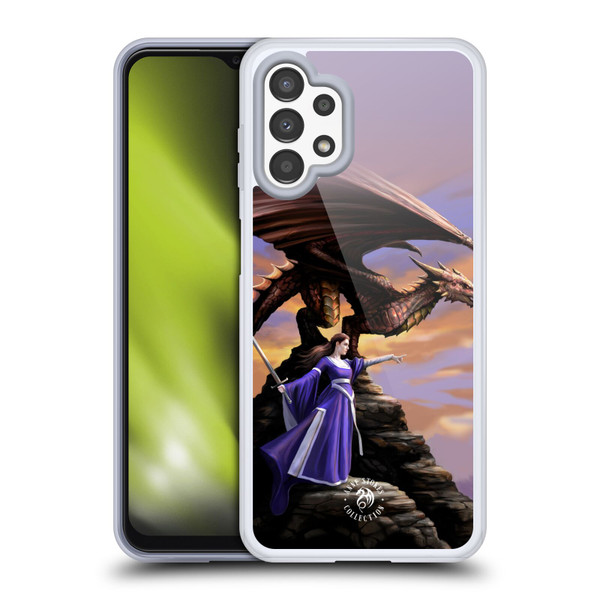 Anne Stokes Dragons 2 Sentinel Soft Gel Case for Samsung Galaxy A13 (2022)