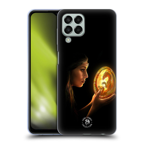 Anne Stokes Dragons 2 Beginnings Soft Gel Case for Samsung Galaxy M33 (2022)