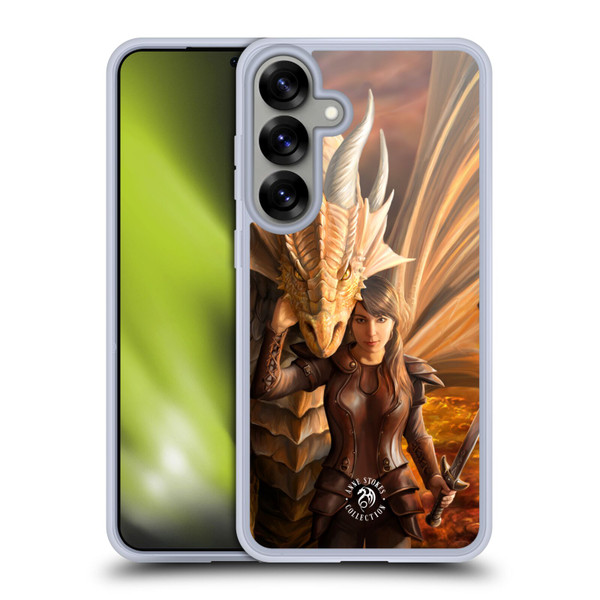 Anne Stokes Dragons 2 Inner Strength Soft Gel Case for Samsung Galaxy S25+