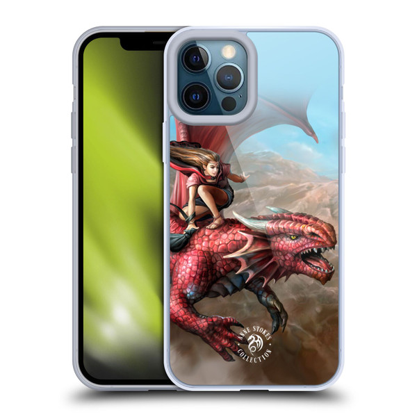 Anne Stokes Dragons 5 Sky Surfer Soft Gel Case for Apple iPhone 12 Pro Max