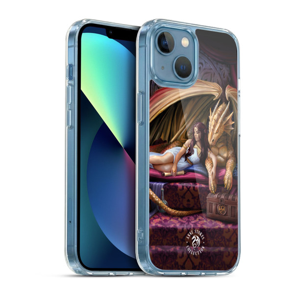Anne Stokes Dragons 5 Inner Sanctum Soft Gel Case for Apple iPhone 13 Mini & MagSafe