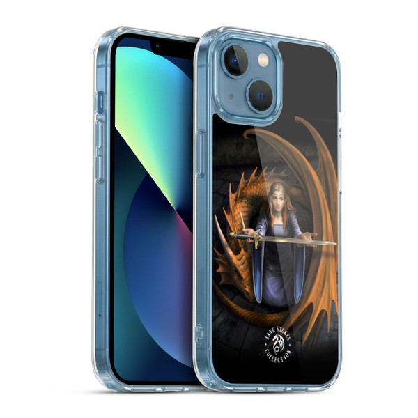 Anne Stokes Dragons 5 The Truth Soft Gel Case for Apple iPhone 13 Mini & MagSafe