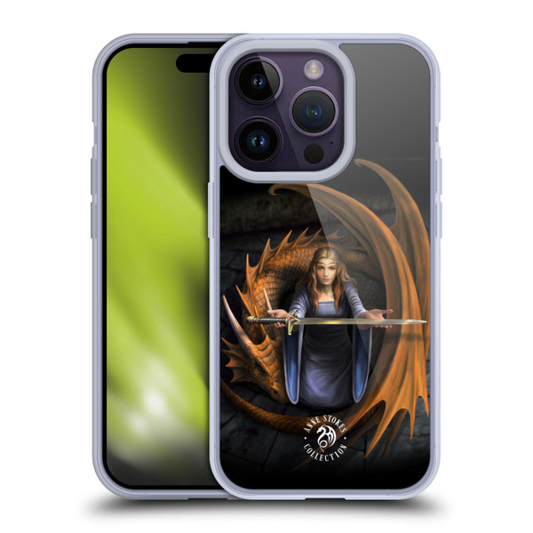 Anne Stokes Dragons 5 The Truth Soft Gel Case for Apple iPhone 14 Pro