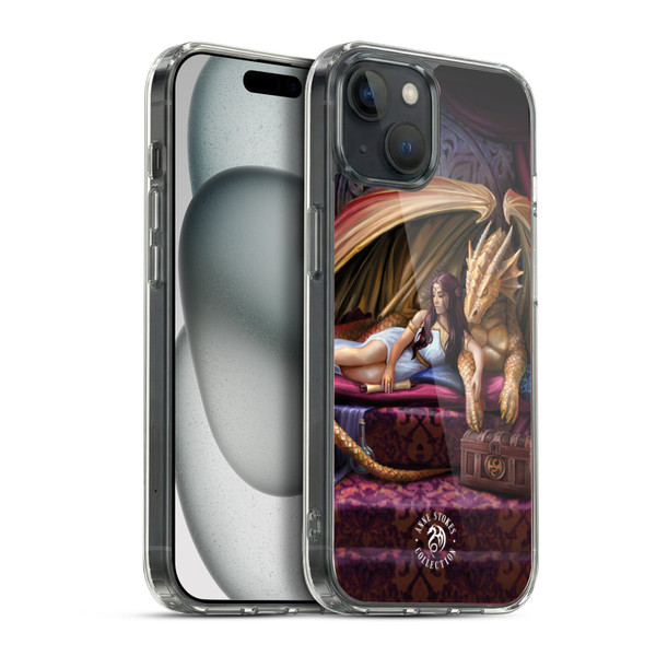 Anne Stokes Dragons 5 Inner Sanctum Soft Gel Case for Apple iPhone 15 Plus & MagSafe